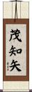 茂知矢 Scroll