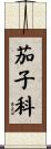 茄子科 Scroll
