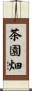 茶園畑 Scroll