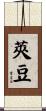 莢豆 Scroll