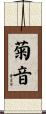 菊音 Scroll