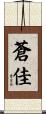 蒼佳 Scroll