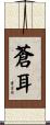 蒼耳 Scroll