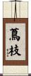 蔦枝 Scroll