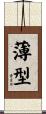薄型 Scroll