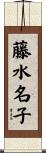 藤水名子 Scroll
