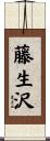 藤生沢 Scroll