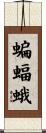 蝙蝠蛾 Scroll