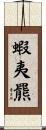 蝦夷羆 Scroll