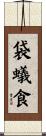 袋蟻食 Scroll