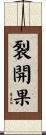 裂開果 Scroll