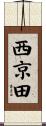 西京田 Scroll