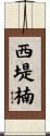 西堤楠 Scroll