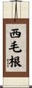 西毛根 Scroll