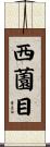 西薗目 Scroll