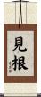 見根 Scroll