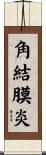角結膜炎 Scroll
