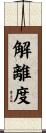 解離度 Scroll