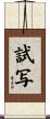 試写 Scroll