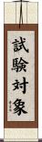 試験対象 Scroll
