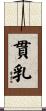 貫乳 Scroll