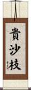 貴沙枝 Scroll