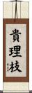 貴理枝 Scroll