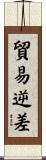貿易逆差 Scroll