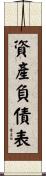 資產負債表 Scroll
