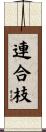 連合枝 Scroll