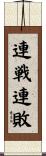 連戦連敗 Scroll