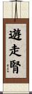 遊走腎 Scroll