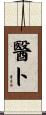 醫卜 Scroll