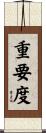 重要度 Scroll