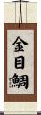 金目鯛 Scroll