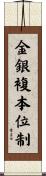 金銀複本位制 Scroll