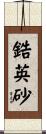 鋯英砂 Scroll
