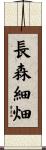 長森細畑 Scroll