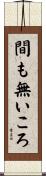 間も無いころ Scroll
