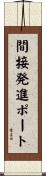 間接発進ポート Scroll