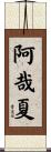 阿哉夏 Scroll