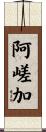 阿嵯加 Scroll