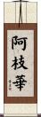 阿枝華 Scroll