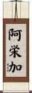 阿栄加 Scroll