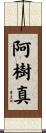 阿樹真 Scroll