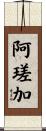 阿瑳加 Scroll