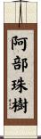 阿部珠樹 Scroll