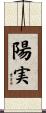 陽実 Scroll