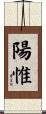 陽惟 Scroll