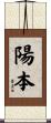 陽本 Scroll